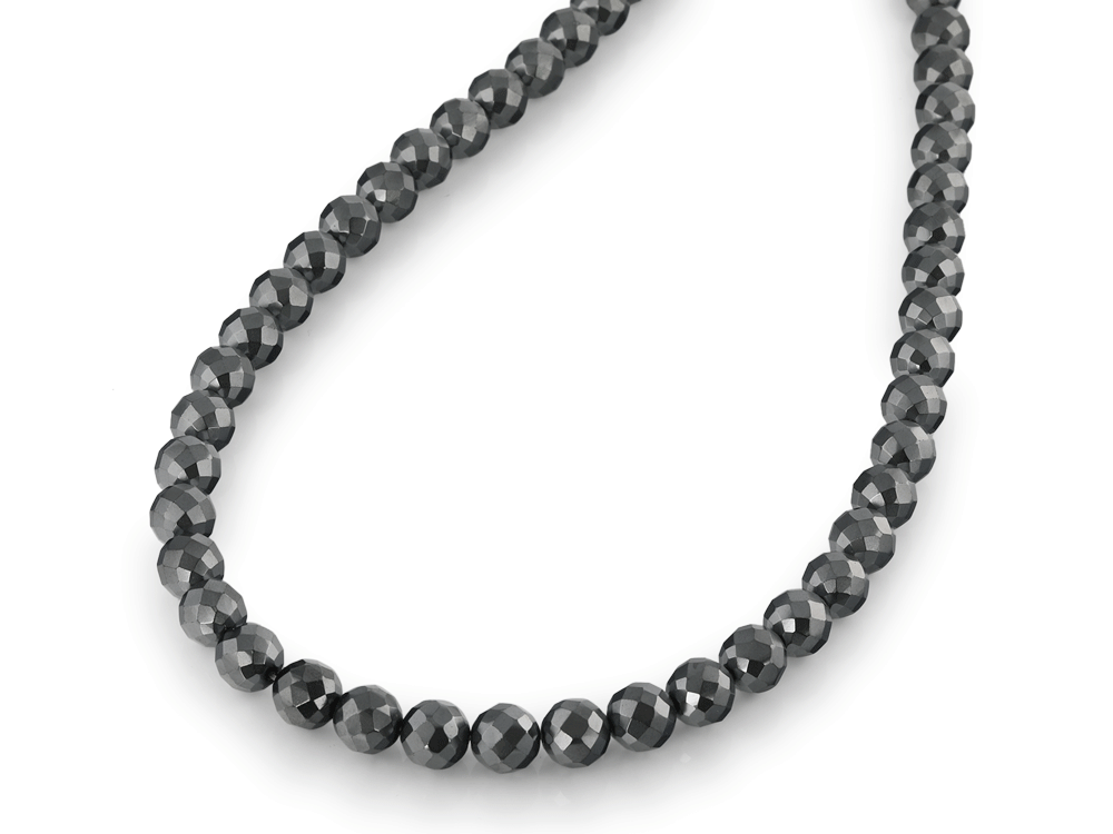Synthetic Hemantine 8mm Round Faceted Strand