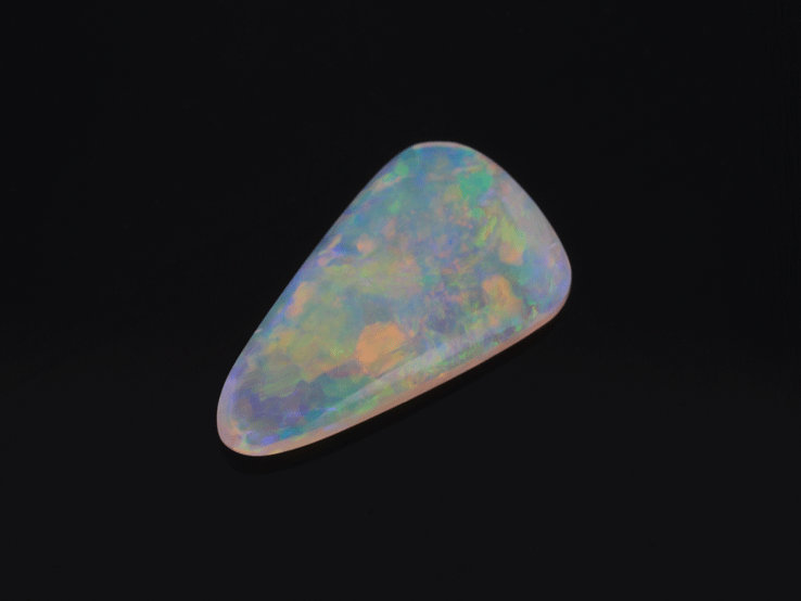 White Cliffs Crystal Opal 10x5.8mm Triangle