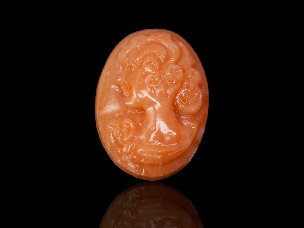Cameo Pink Coral 16x12mm 
