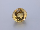 Citrine 11.7x10.65x9mm Oval Deep Cut  Yellow/Orange