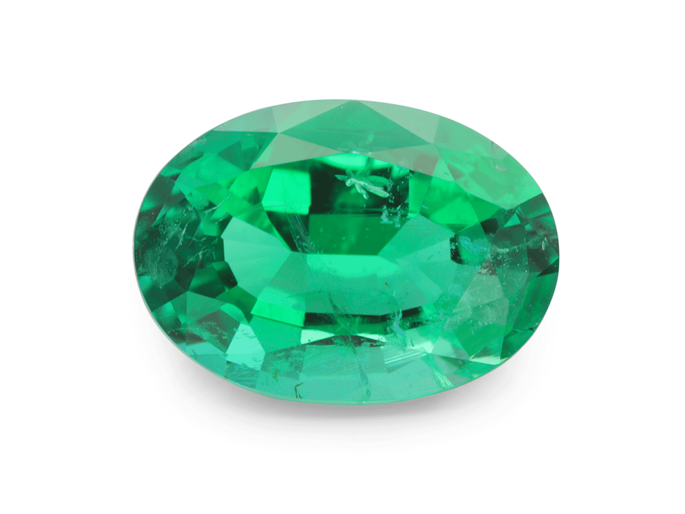 Emerald Zambian 10.2x7.2mm Oval 