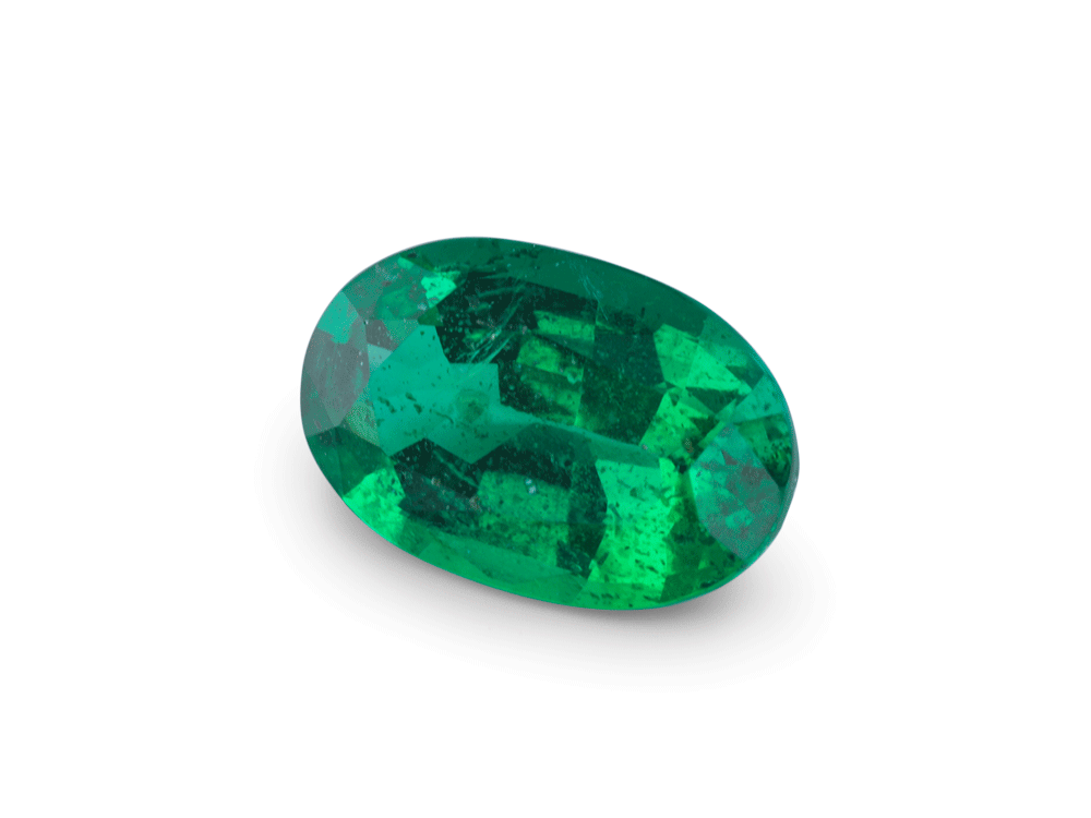 Emerald Zambian 7x4.6mm Oval 