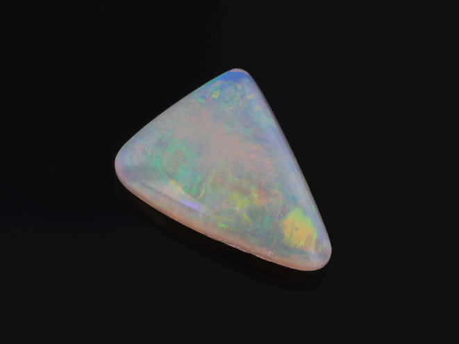 White Cliffs Crystal Opal 8.8x6.7mm Triangle
