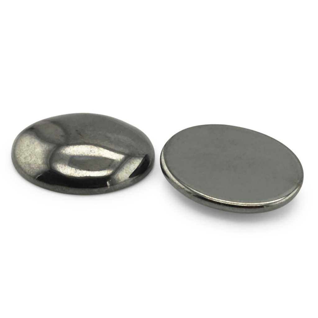 Synthetic Haematite 20x15mm Oval Cabochon 