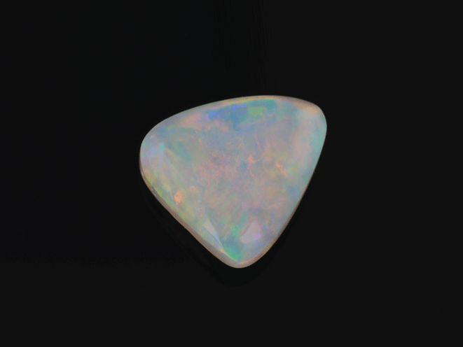 [NX3129] White Cliffs Crystal Opal 7.2x6.5mm Triangular 