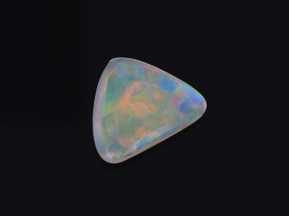 [NX3130] White Cliffs Crystal Opal 6.3x5.5mm Triangular 