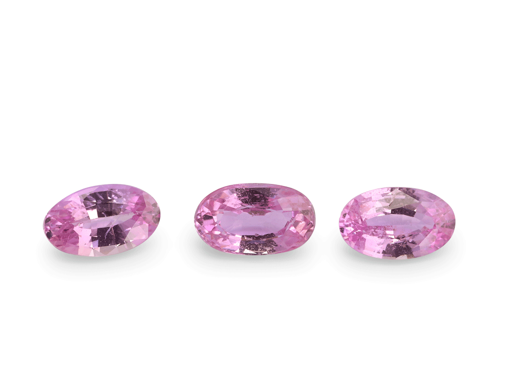 Pink Sapphire 5x3mm Oval Good Pink 