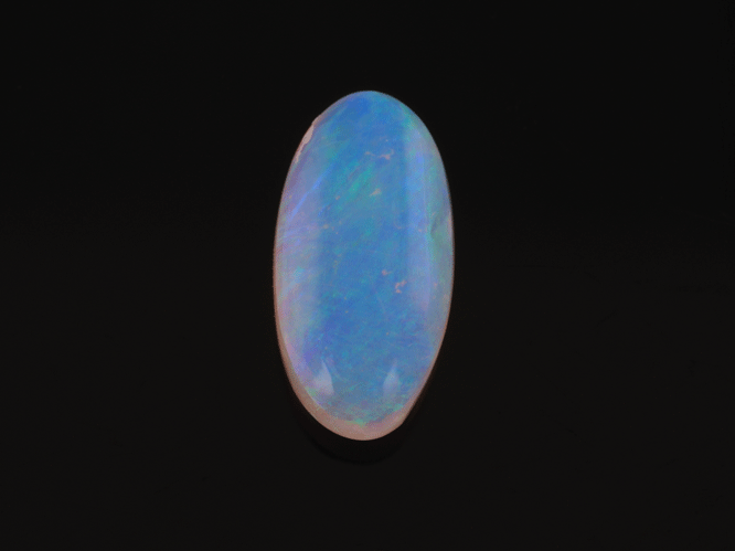 White Cliffs Crystal Opal 8.5x4.3mm Oval