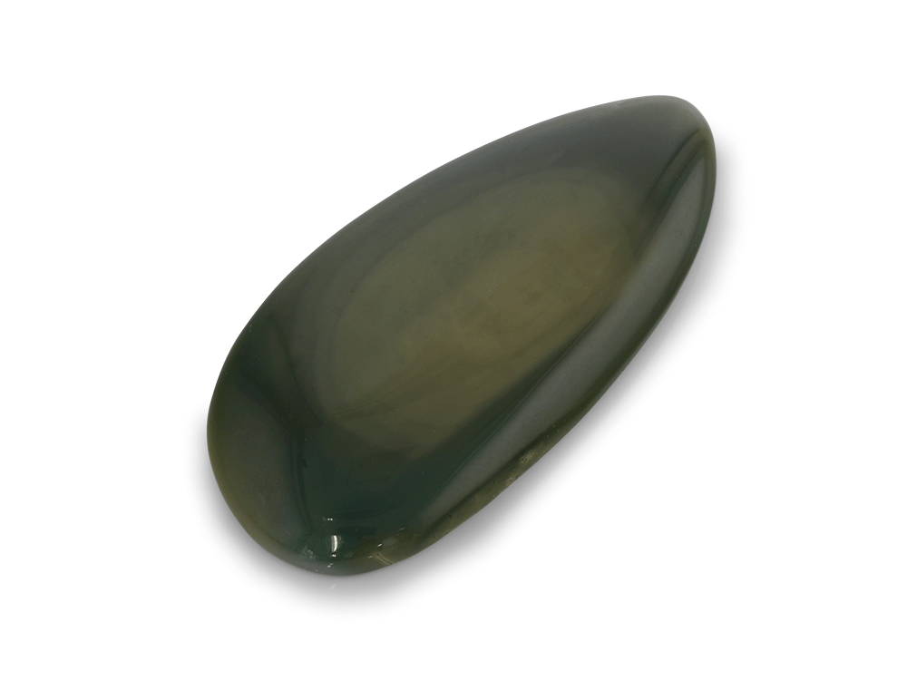 Imperial Jasper Green & Beige 39x20mm Oval Cabochon 