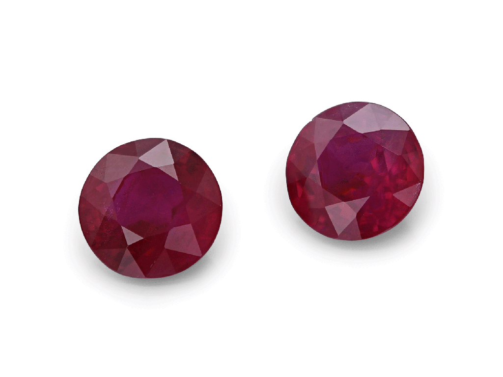 Ruby 4.75mm Round Mid Red 