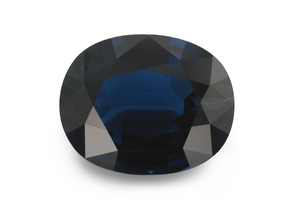 Australian Sapphire 10.2x8.2mm Oval Blue