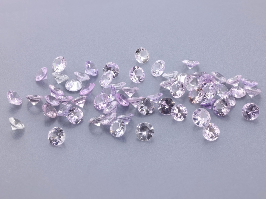 [SFR-025] Pink Sapphire 2.50mm Round Light