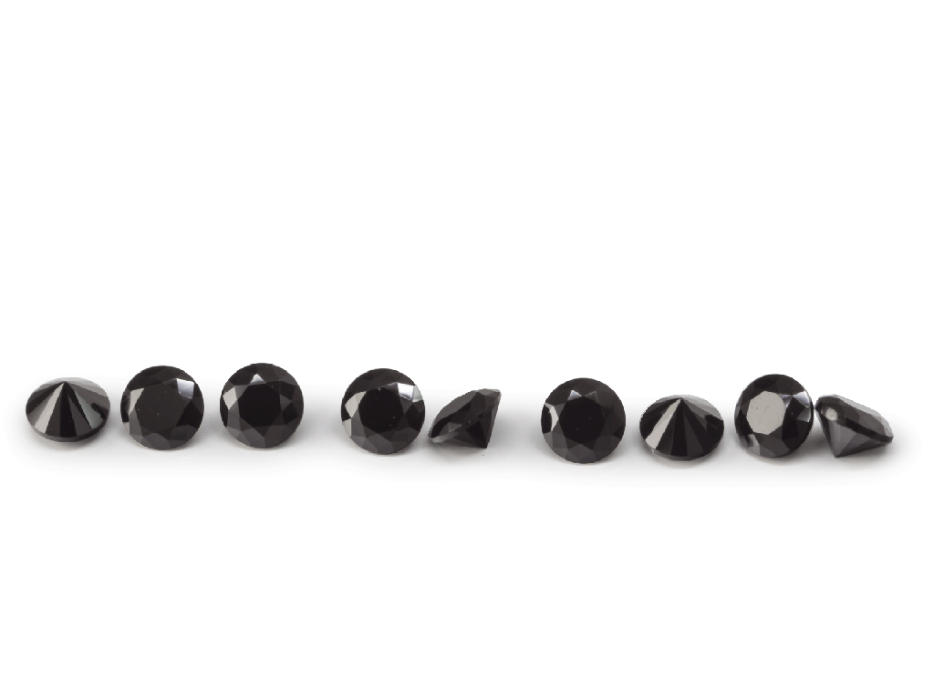 Black Spinel Signity FQ 1.75mm Round