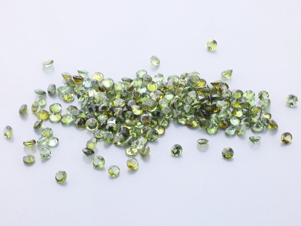 [UGRB0175] Green Tourmaline 1.75mm Round