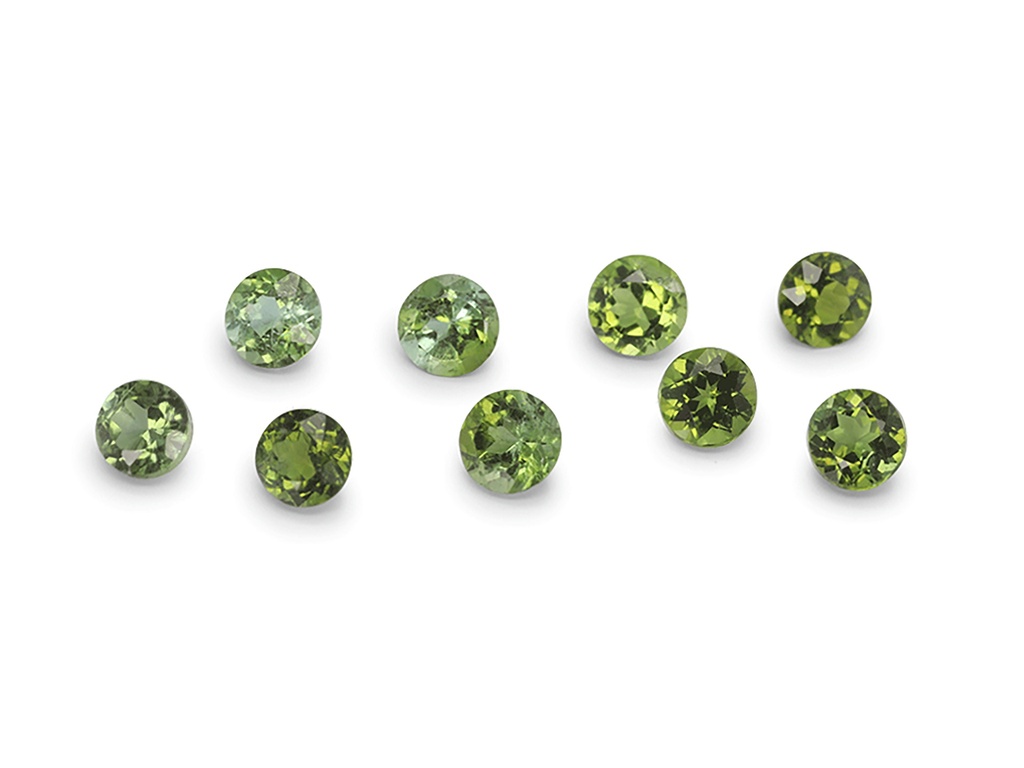 [UGRB0200] Green Tourmaline 2.00mm Round