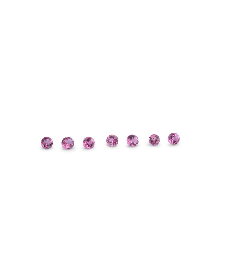 [UPRB0125] Pink Tourmaline 1.25mm Round 