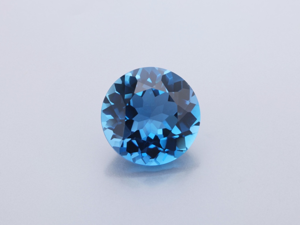 [TMRB1000X1] Topaz 10.4mm Round Medium Blue