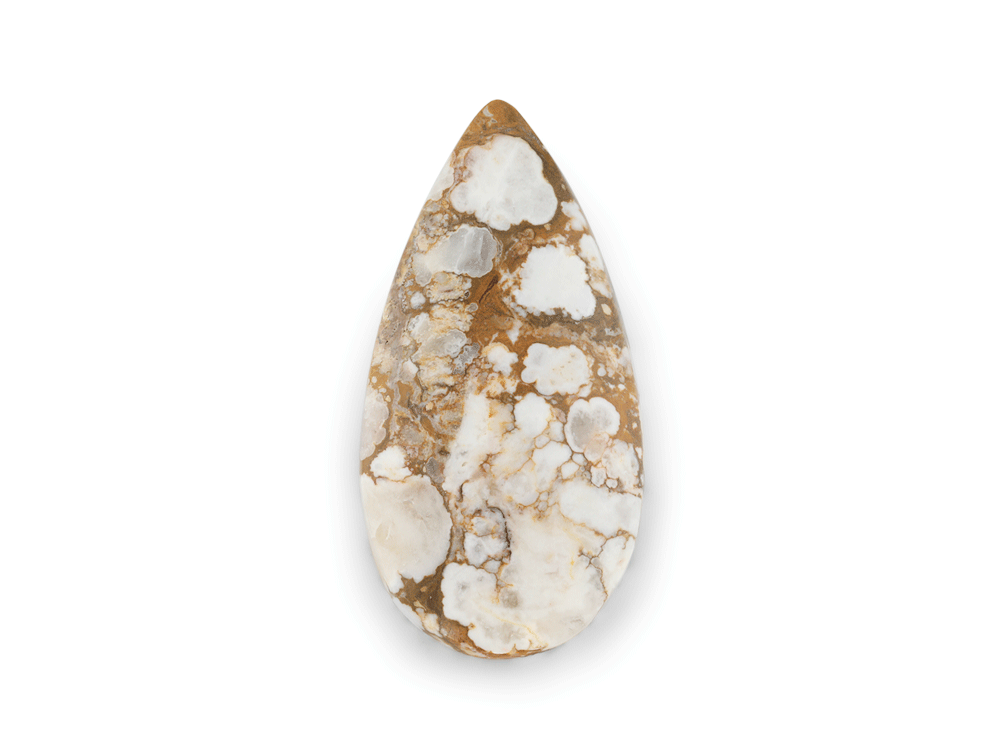 [ORNX11121] Wild Horse 40x20mm Pear Shape Cabochon
