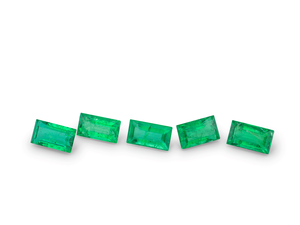 Emerald 3x1.7mm Baguette 