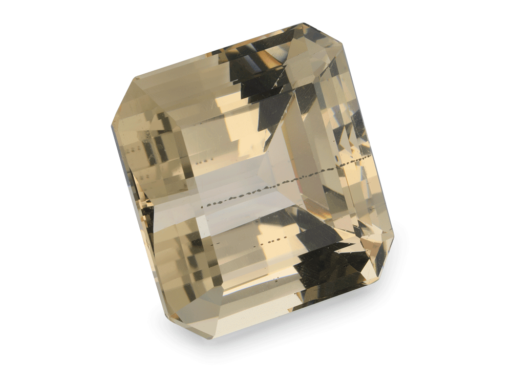 Scapolite with Goethite 21.55x20.45mm Emerald Cut 