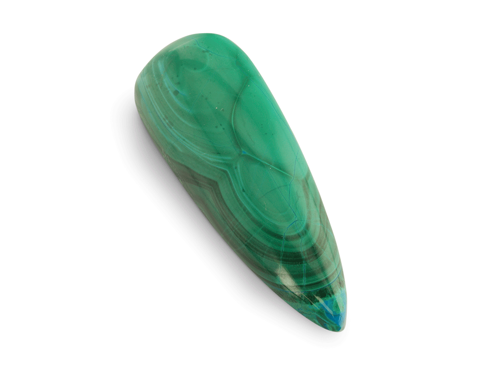 Ray Chrysocolla 42x15mm Pear Shape 