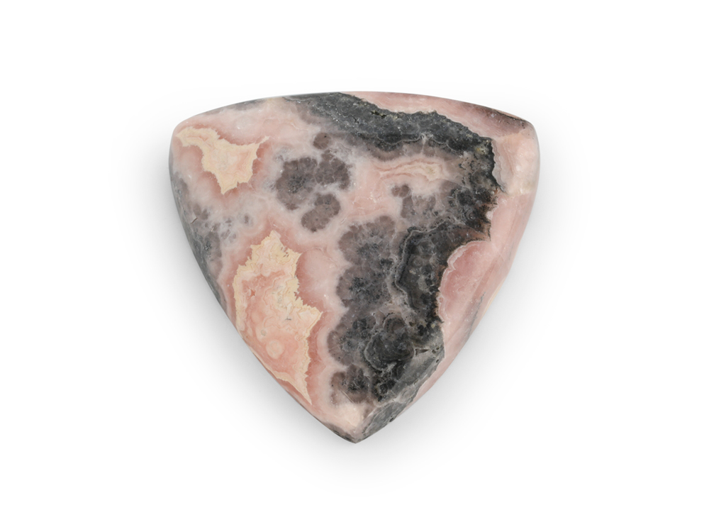 Rhodocrosite 28x26.5mm Triangle 