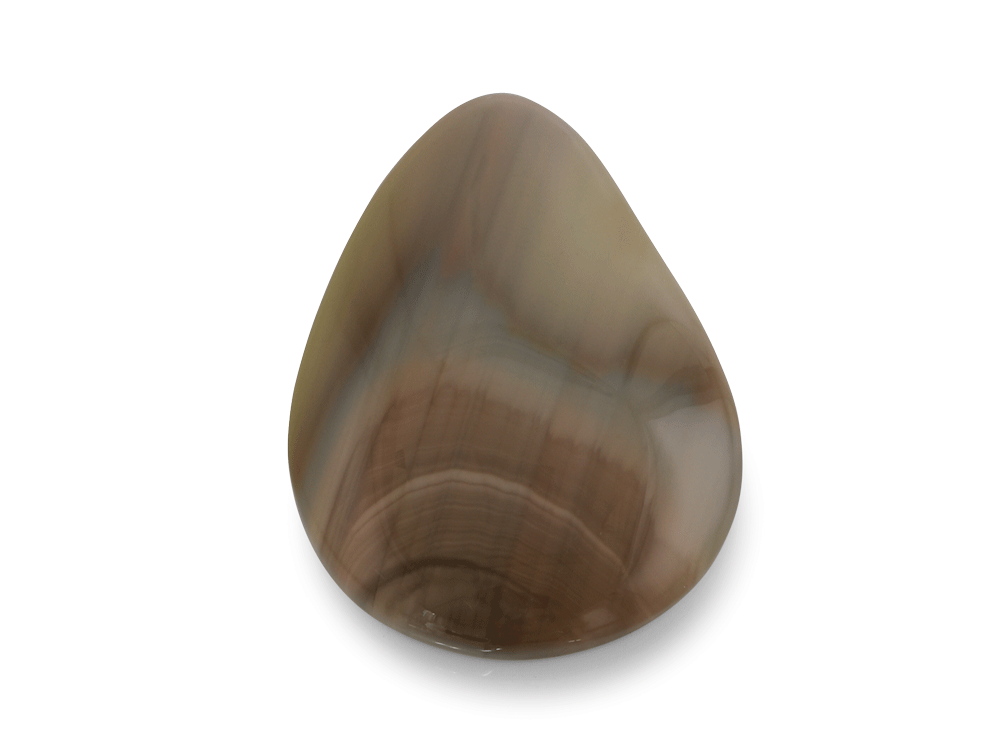 Imperial Jasper 29x20mm Pear Shape Cabochon