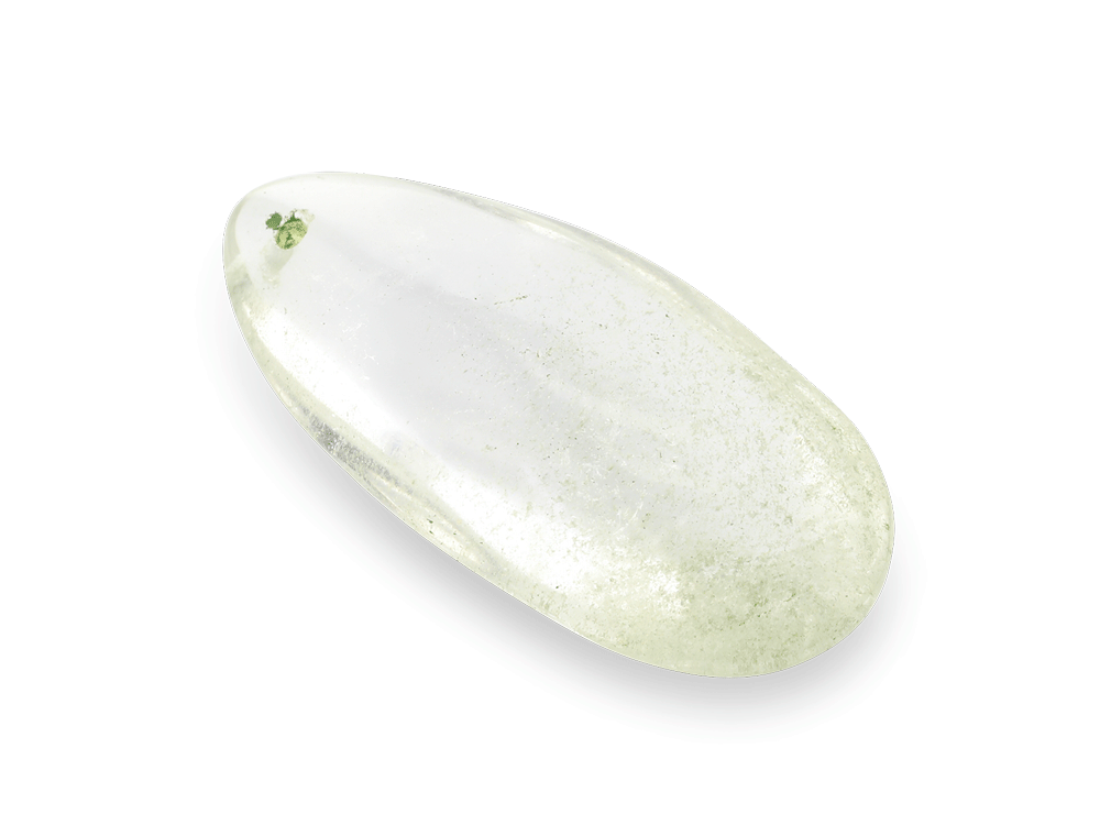 Quartz w Chlorite Pendant 30x14mm Pear Shape 