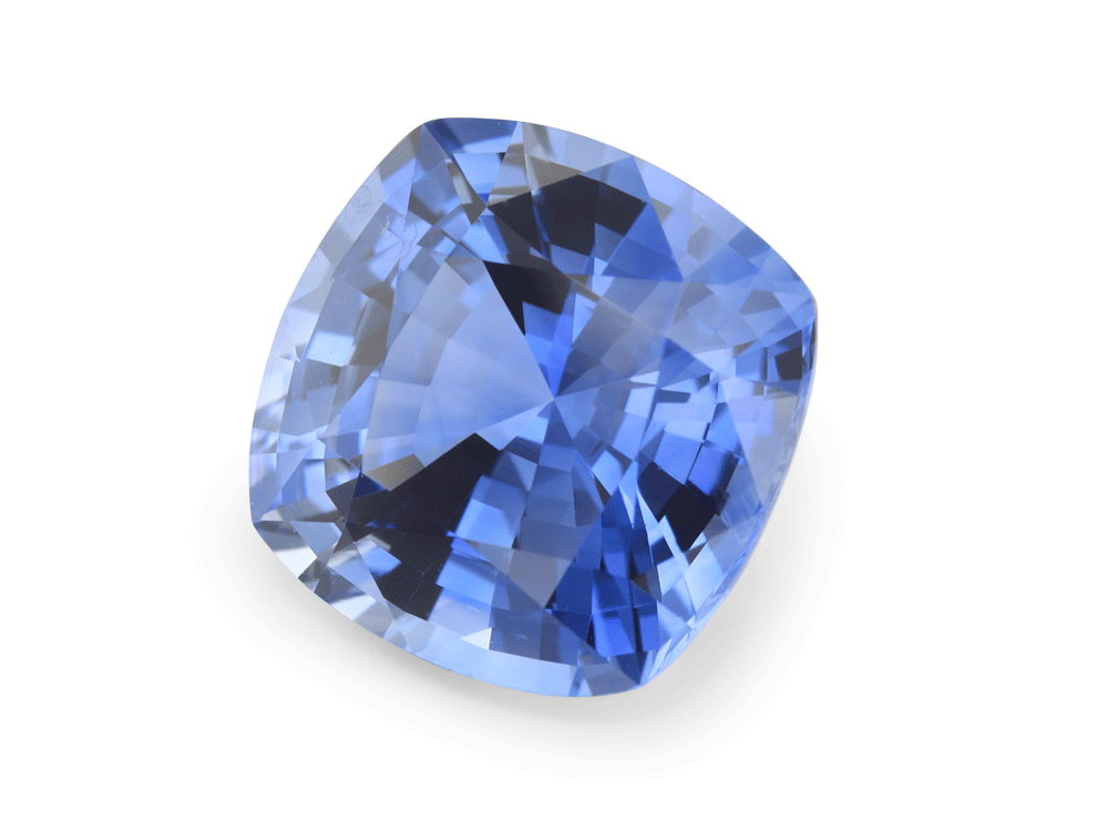 Ceylon Sapphire 9.40mm Square Cushion Mid Blue