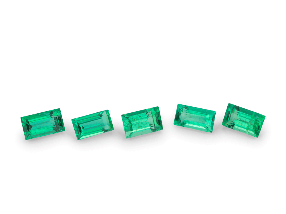 EB03015B - Emerald Zambian 3x1.5mm +/- Baguette 