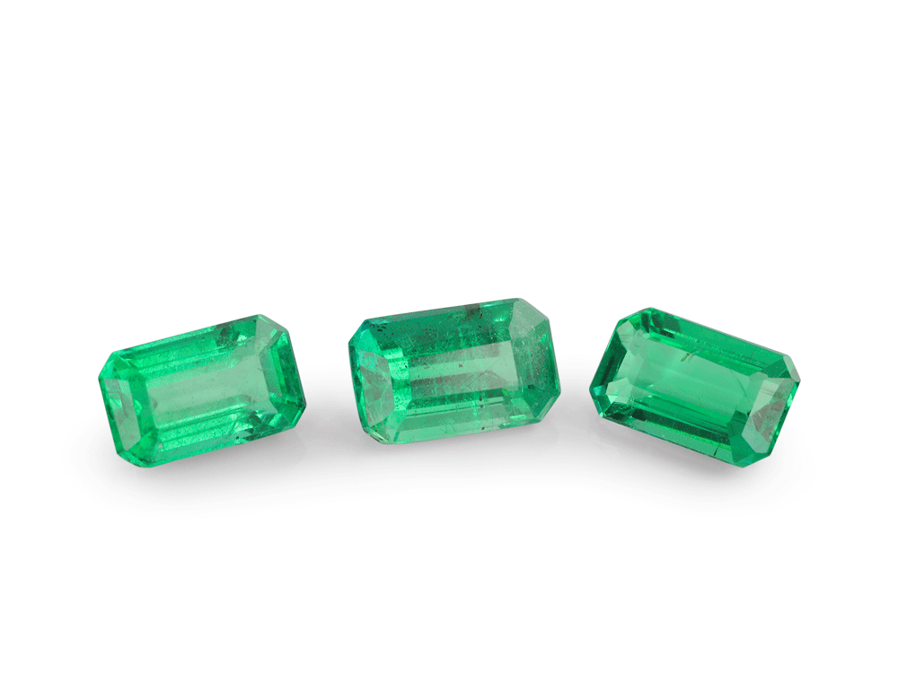EE0503B - Emerald Zambian 5x3mm+/- Emerald Cut