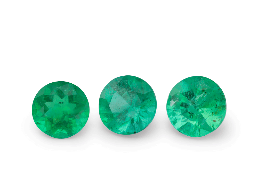 ER045B - Emerald Zambian 4.5mm Round 