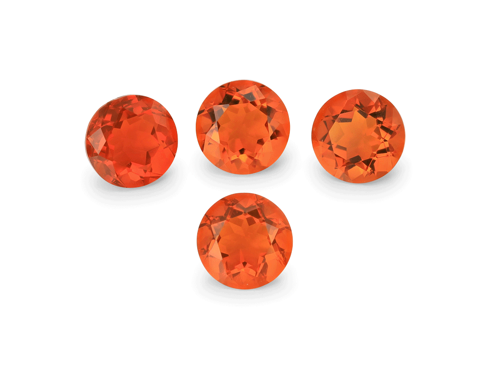MFR06 - Mexican Fire Opal 6mm Round 