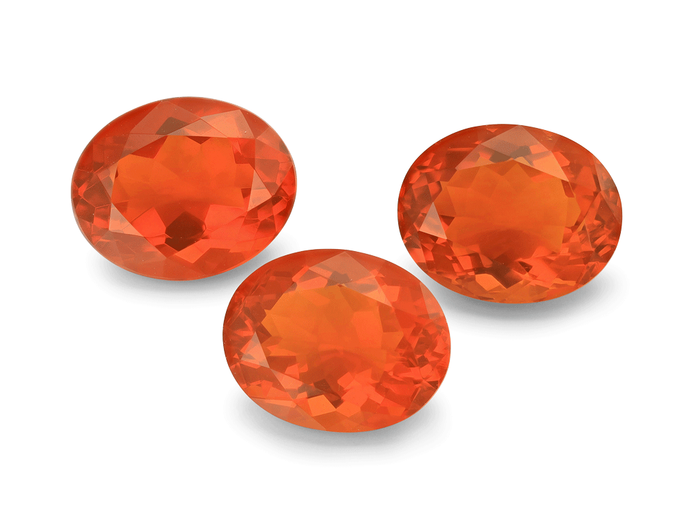 Mexican Fire Opal 10x8mm Oval