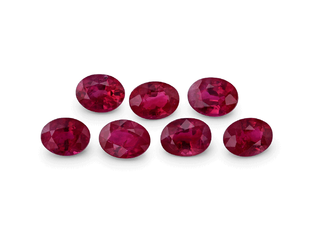 Ruby Pink 4x3mm Oval