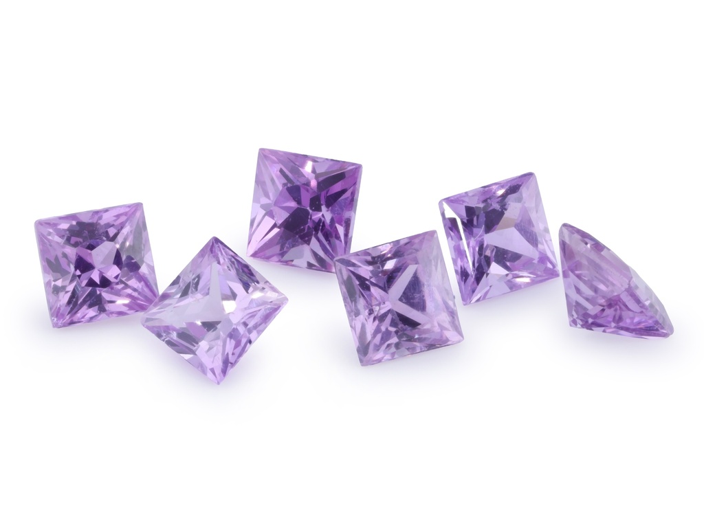 [SUQP0275] Purple Sapphire 2.75mm Princess Cut