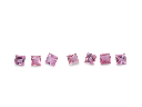 Pink Tourmaline 1.75mm Carre Cut