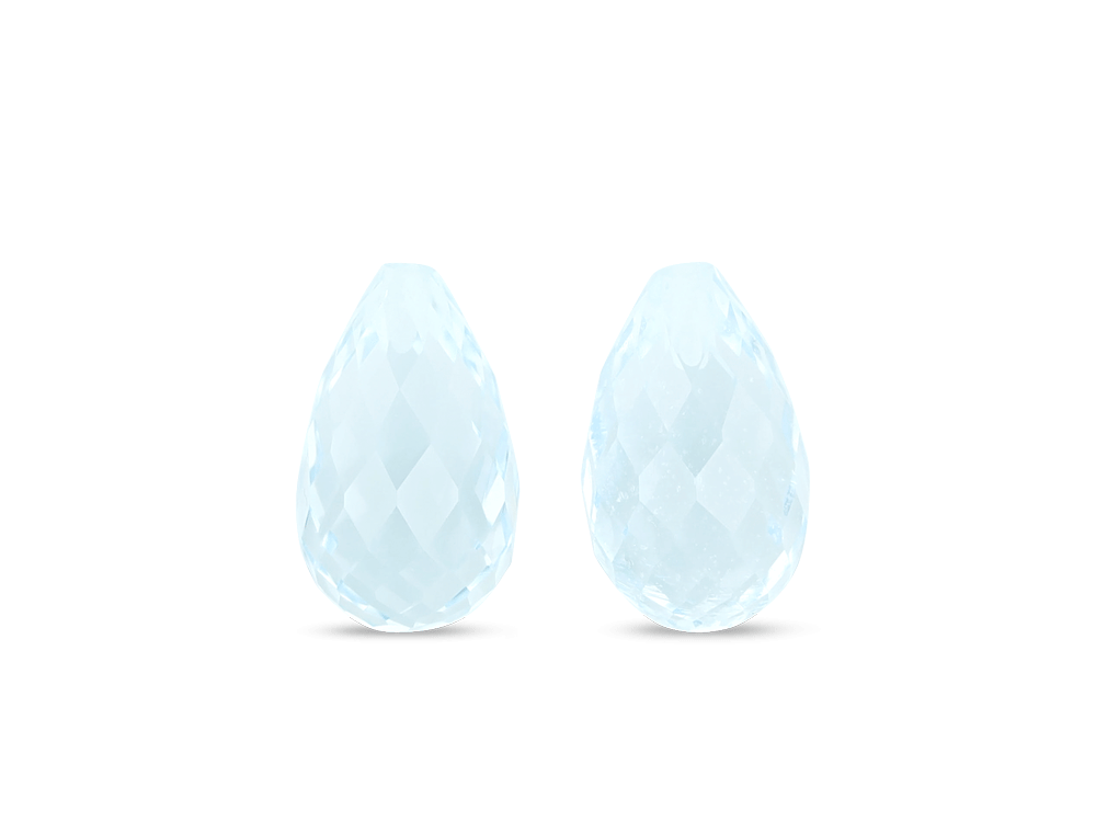 [BRIX3073] Aquamarine 8.5x5mm Briolette