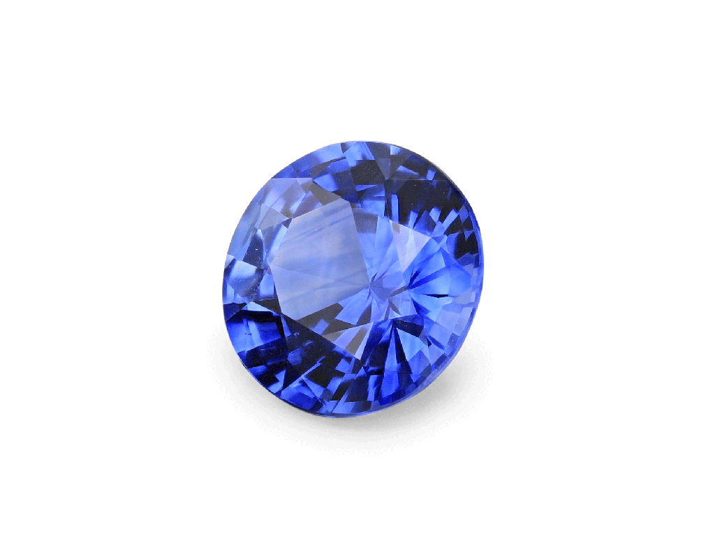 Ceylon Sapphire 6.15mm Round Blue