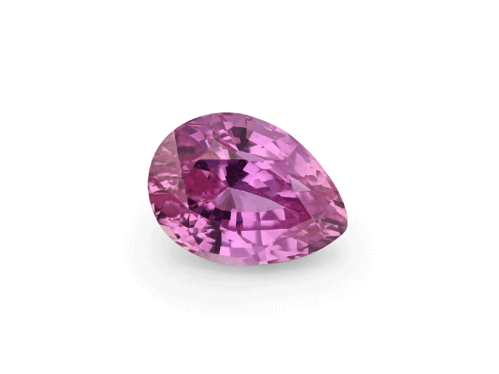 Pink Sapphire 7.2x5.3mm Pear Shape