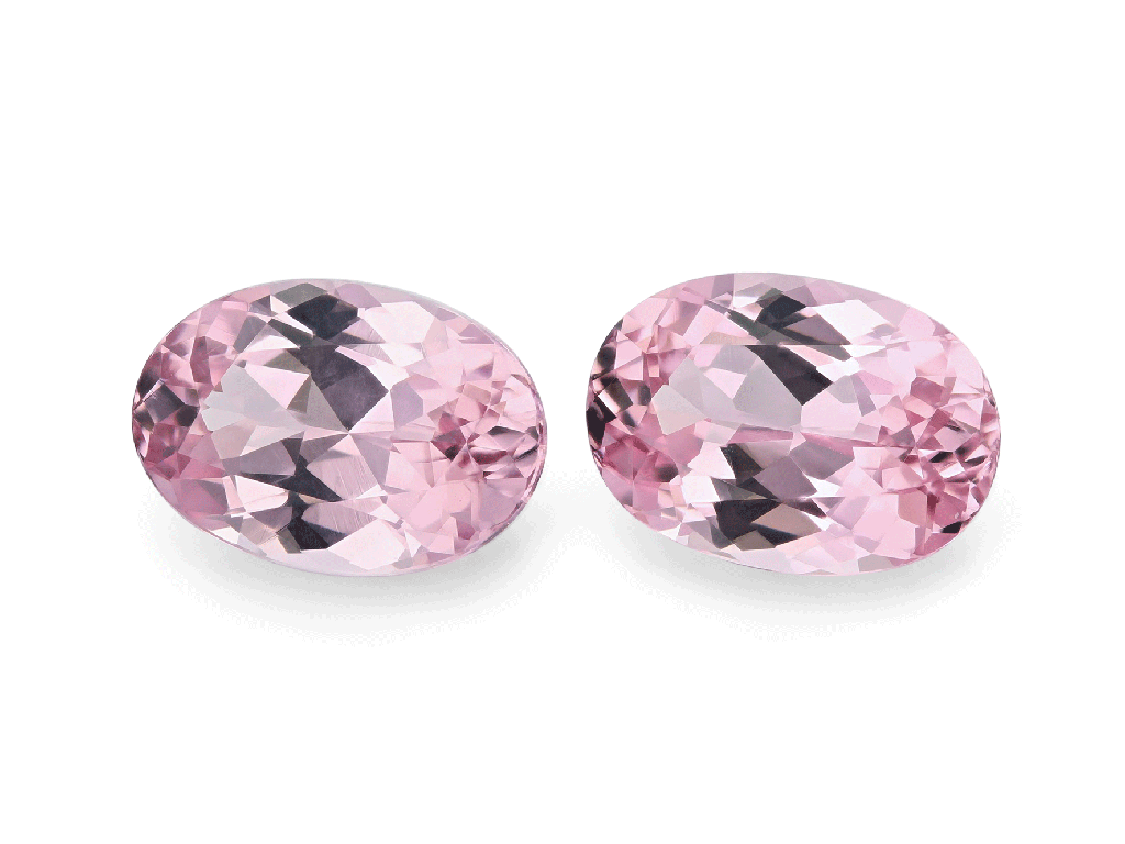 Vietnamese Spinel 7.3x5mm Oval Pink PAIR