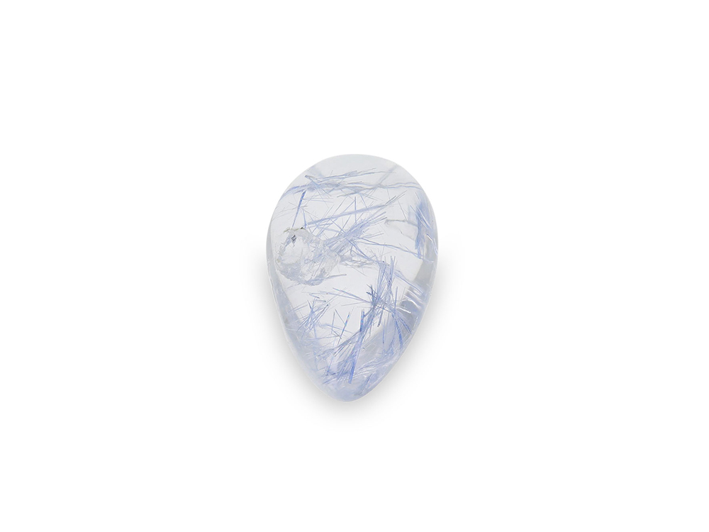 [QZX3573] Dumortierite 10x7mm Pear Shape Cabochon