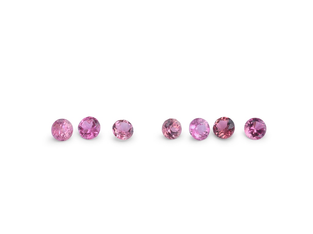 [UPRB0175] Pink Tourmaline 1.75mm Round
