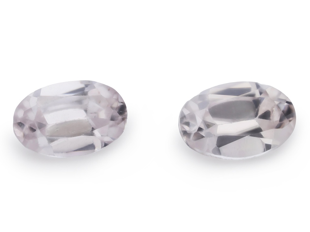 [WZVB0604X2] Zircon 6x4mm Oval Set of 2