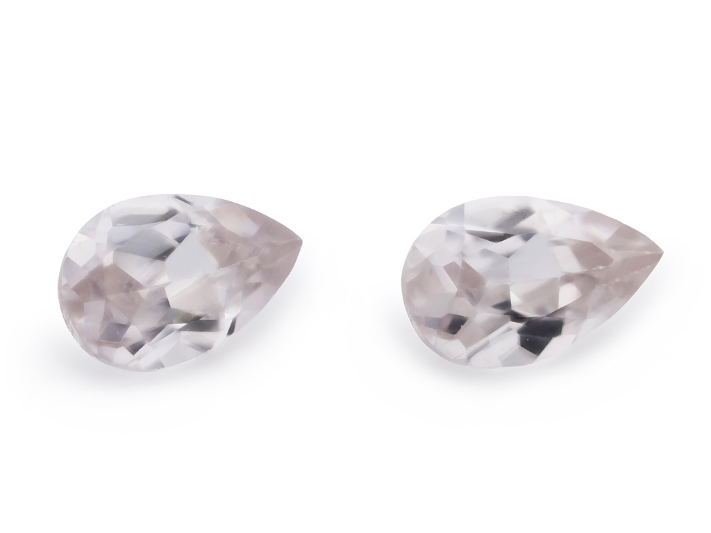 [WZPB0604X2] Zircon 6x4mm+/- Pear Shape PAIR