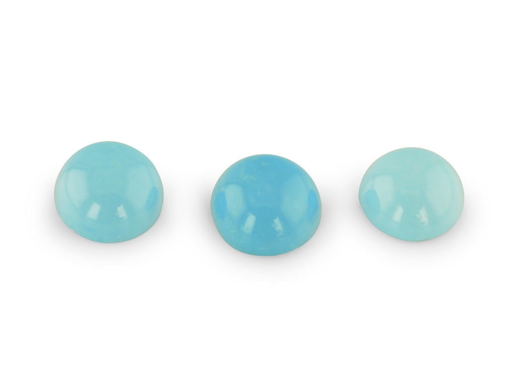 Turquoise Sleeping Beauty 5.5mm Round Cabochon