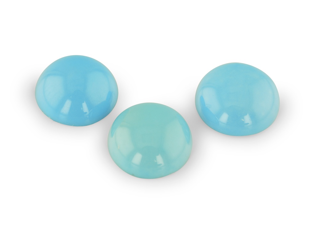 Turquoise Sleeping Beauty 7mm Round Cabochon