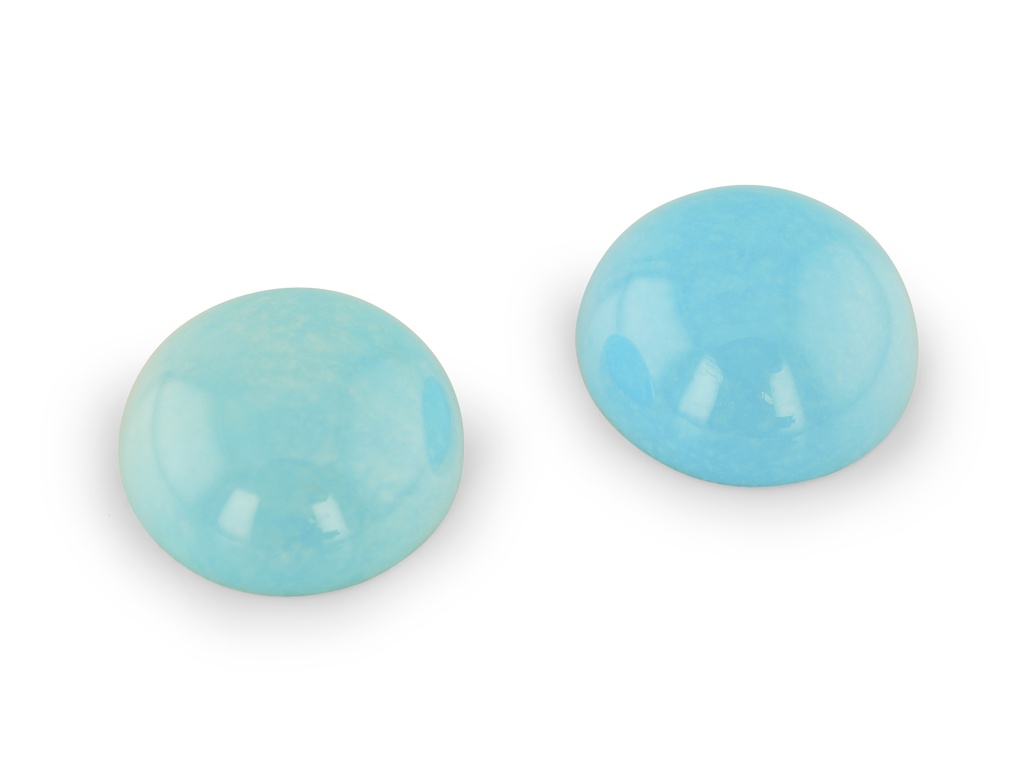 Turquoise Sleeping Beauty 9mm Round Cabochon