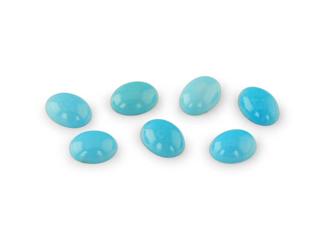 Turquoise Sleeping Beauty 4x3mm Oval Cabochon