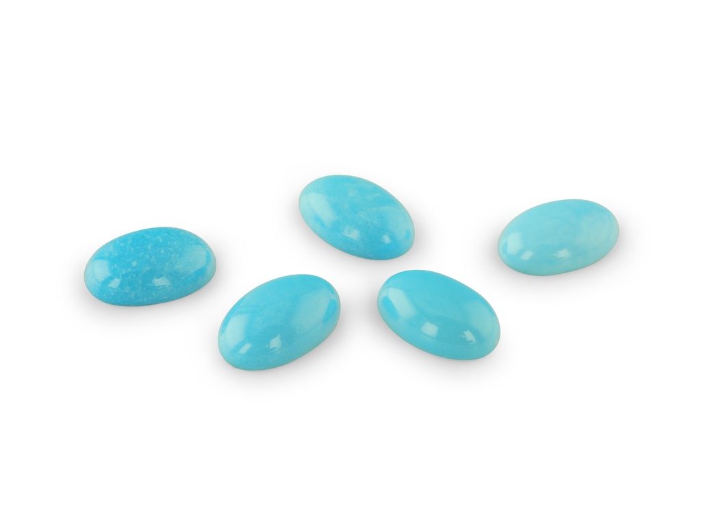Turquoise Sleeping Beauty 5x3mm Oval Cabochon